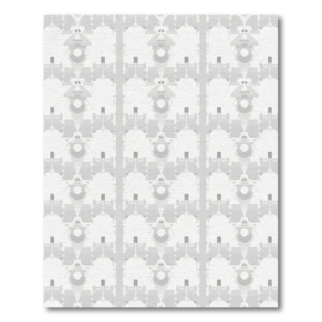 Monochromatic Geometric Arc Repeat Rug