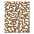 Earthy Camouflage Organic Flow Rug