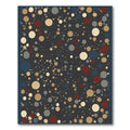 Abstract Colorful Scattered Dot Rug