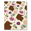 Contemporary Abstract Floral Medley Rug