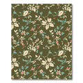 Vintage Cream Floral Branches Rug