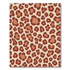 Spotted Animal Print Cream Rug