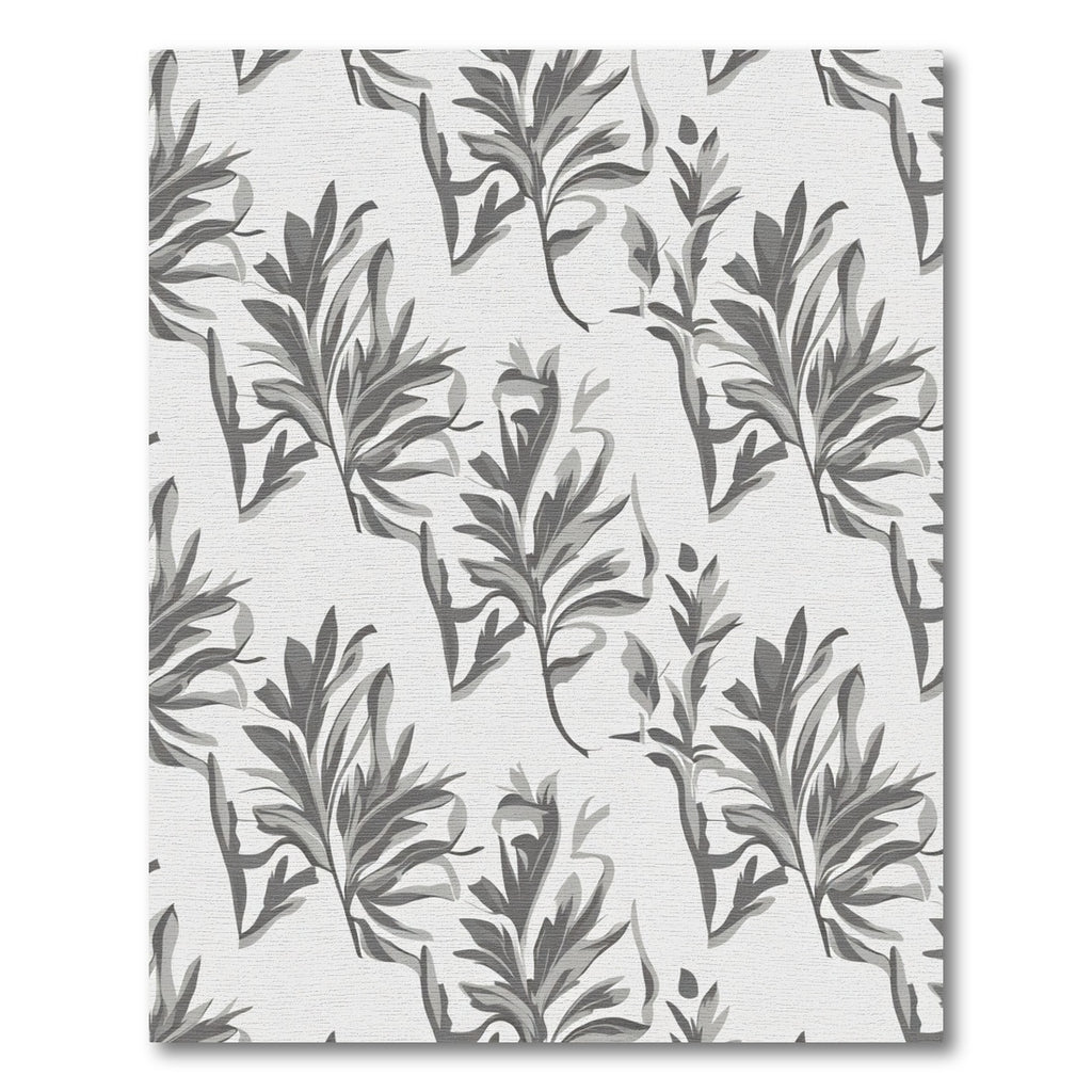 Monochromatic Leafy Branch Repeat Rug