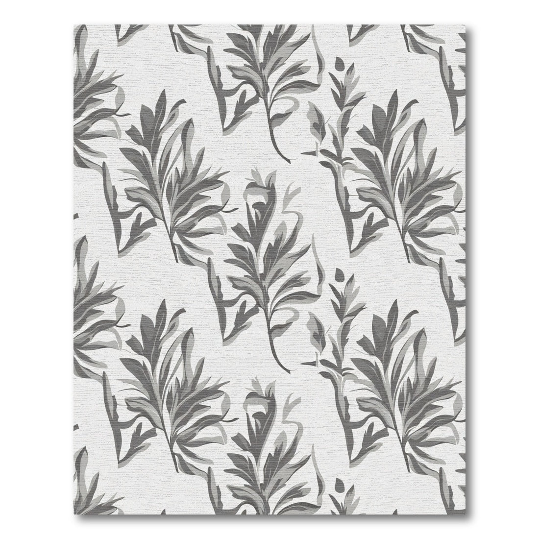 Monochromatic Leafy Branch Repeat Rug