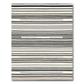 Neutral Striped Tones Modern Rug