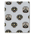 Retro Boombox Graphic Repeat Rug