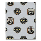 Retro Boombox Graphic Repeat Rug