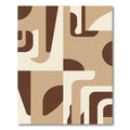 Retro Mid Century Geometric Abstraction Rug