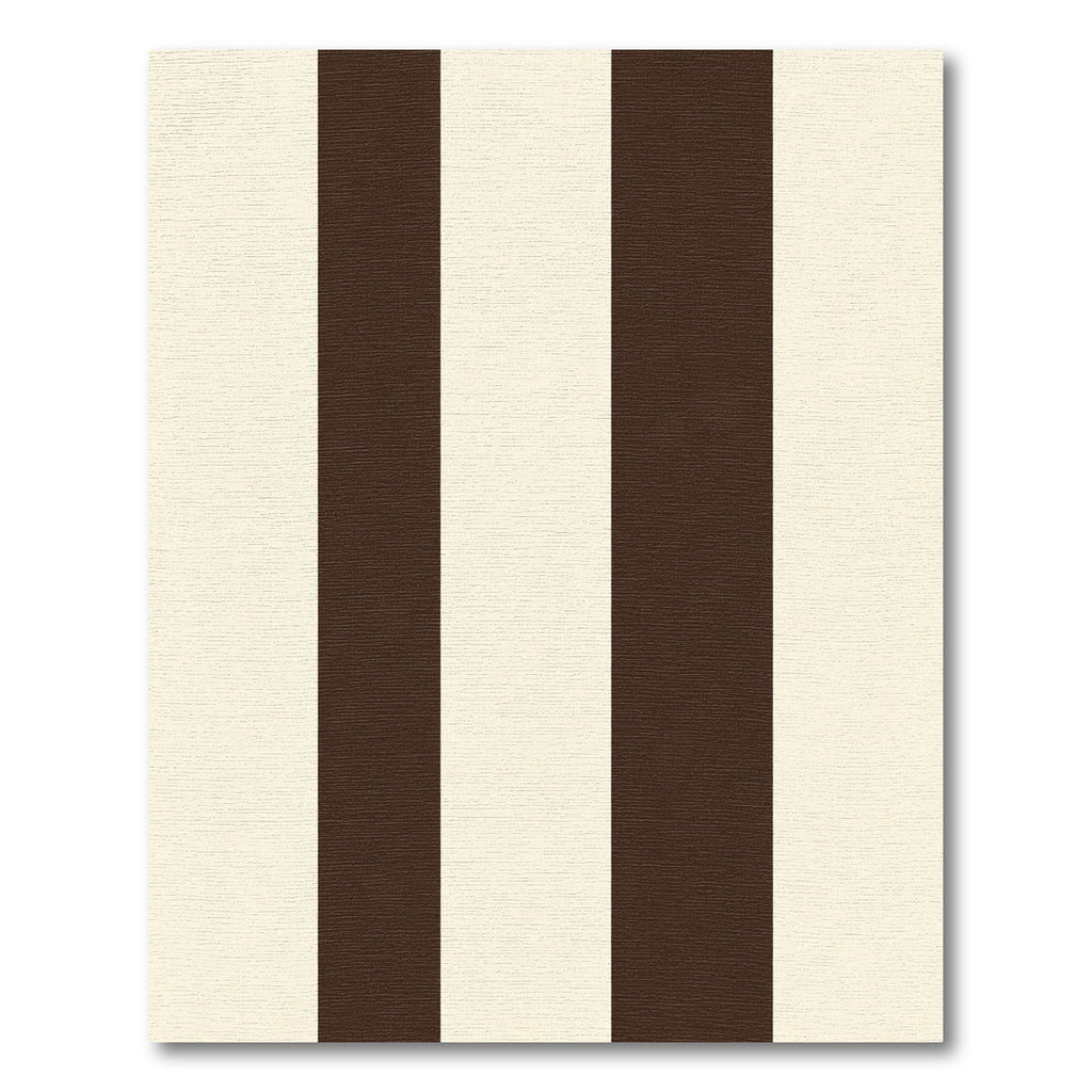 Dark Cream Vertical Stripe Rug