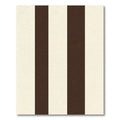 Dark Cream Vertical Stripe Rug