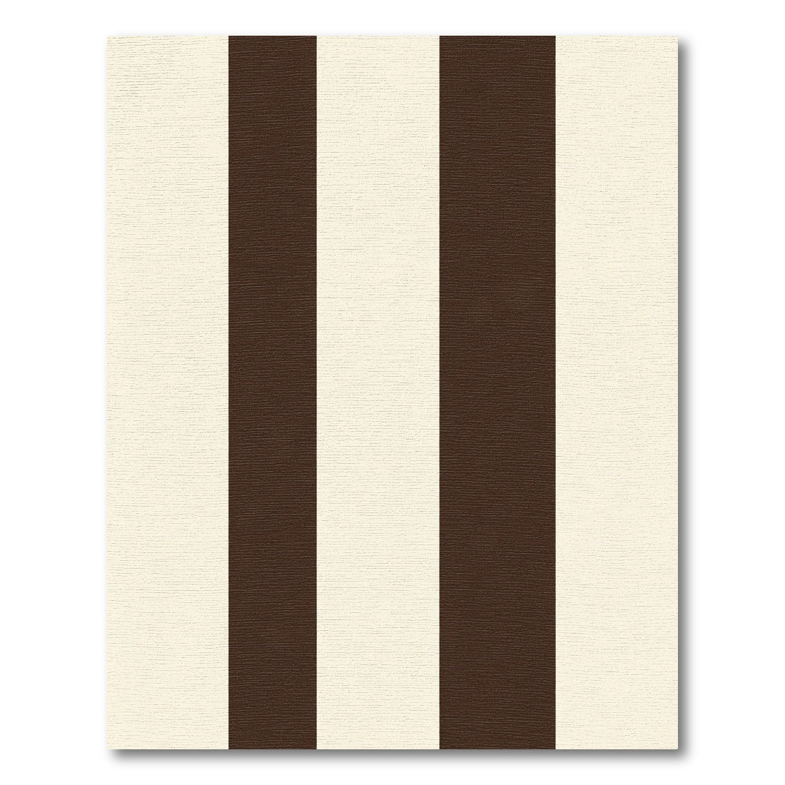 Dark Cream Vertical Stripe Rug