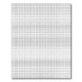 Minimalist Black White Dot Gradient Rug