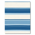Azure Navy Striped Horizon Rug