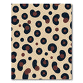 Taupe Leopard Spot Arrangement Rug