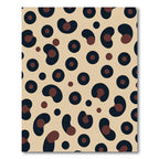 Taupe Leopard Spot Arrangement Rug