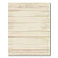 Monochromatic Neutral Stripe Diamond Rug