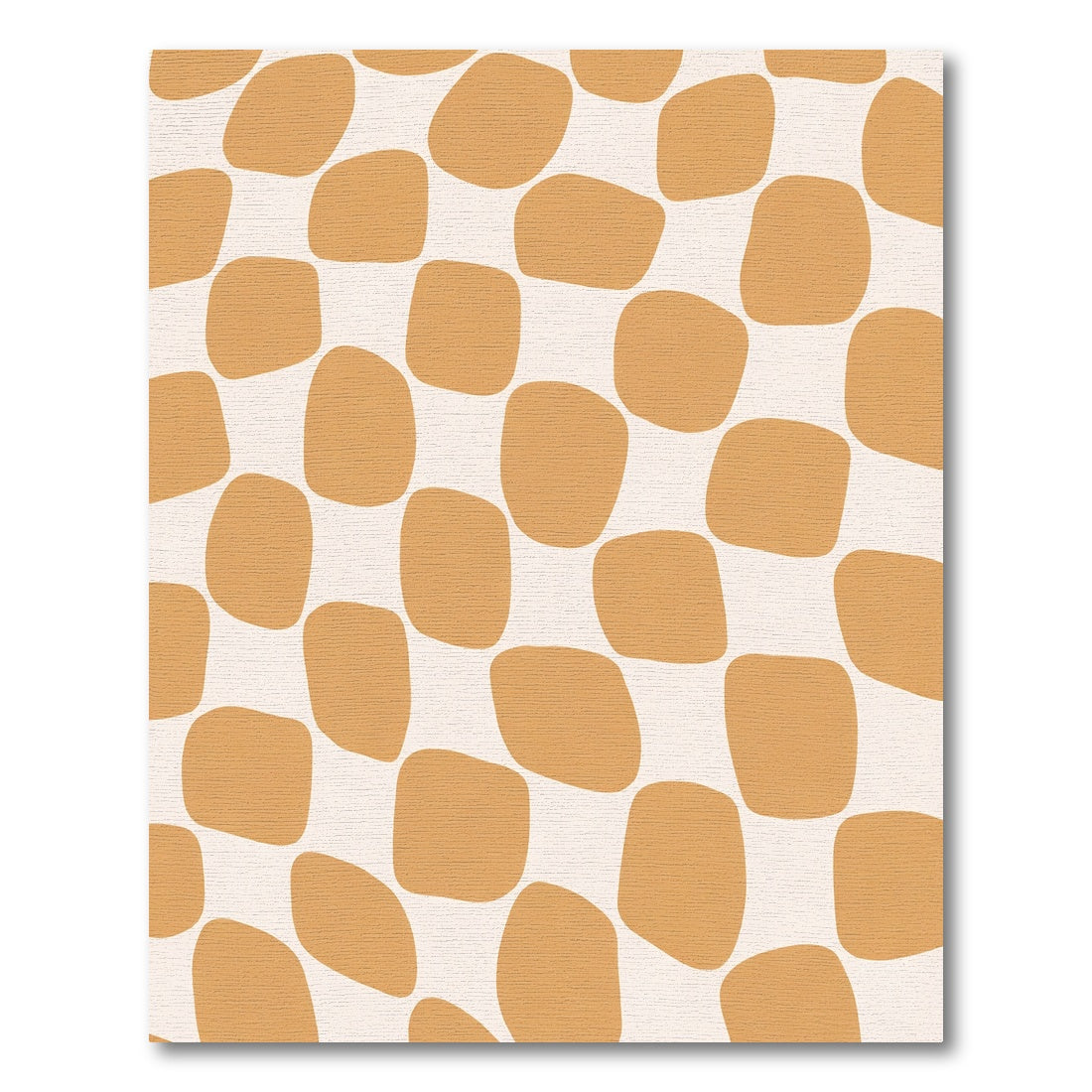 Amber Organic Square Check Rug