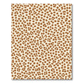 Tan Brown Spotted Animal Hide Rug