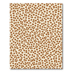 Tan Brown Spotted Animal Hide Rug