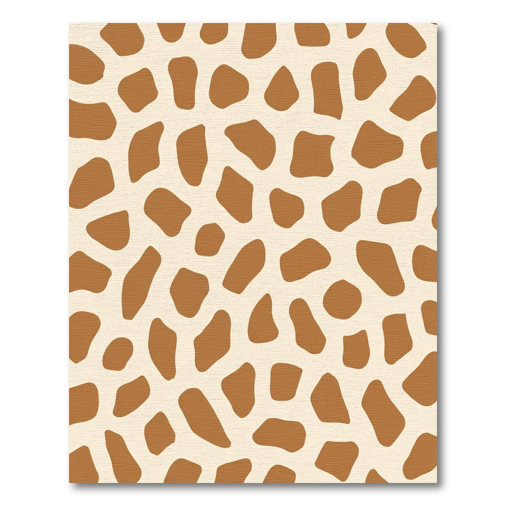 Bold Giraffe Spots Ochre Rug