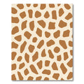 Bold Giraffe Spots Ochre Rug