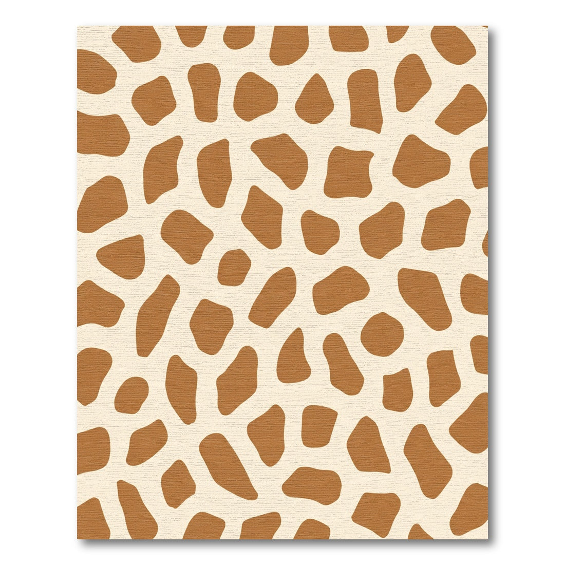 Bold Giraffe Spots Ochre Rug