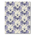 Amethyst Abstract Symmetry Texture Rug