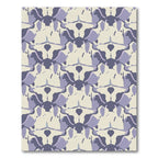 Amethyst Abstract Symmetry Texture Rug