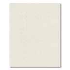 Subtle Beige Polka Dot Grid Rug