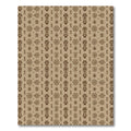 Brown Floral Bee Spool Collage Rug