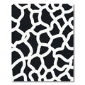 Monochrome Abstract Organic Network Rug