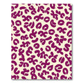 Jungle Crimson Abstract Spot Rug