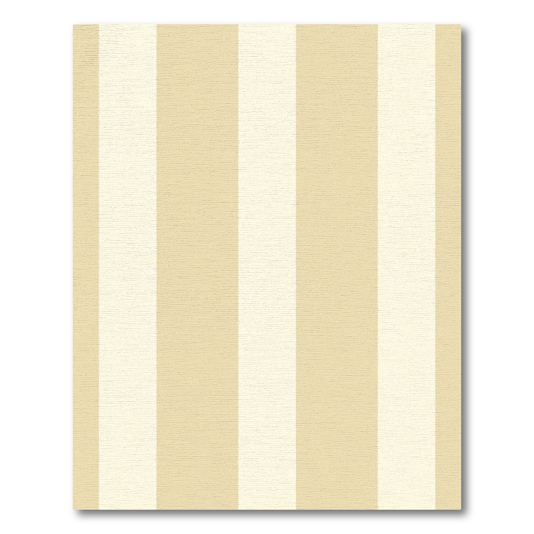 Cream Beige Vertical Striped Rug