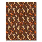 Earthy Tones Abstract Animal Shapes Rug