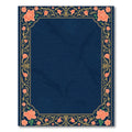 Orange Blossom Golden Filigree Framing Rug