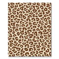Earthy Brown Animal Spots Rug