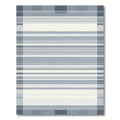 Classic Striped Grey Contemporary Rug