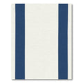 Navy Cream Vertical Stripe Rug