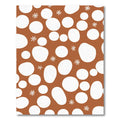 Terra Cotta White Dot Sprinkle Rug