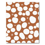 Terra Cotta White Dot Sprinkle Rug