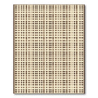 Earthy Tones Vertical Stripe Dot Rug