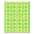 Bold Geometric Octagon Lattice Rug