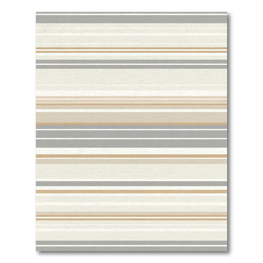Neutral Tones Wide Stripe Rug