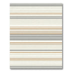 Neutral Tones Wide Stripe Rug