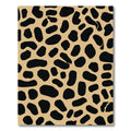 Brown Spotted Animal Print Texture Rug
