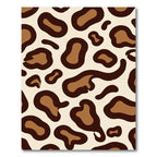 Bold Brown Animal Spot Rug