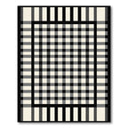 Tavern Checked Square Blanket Rug