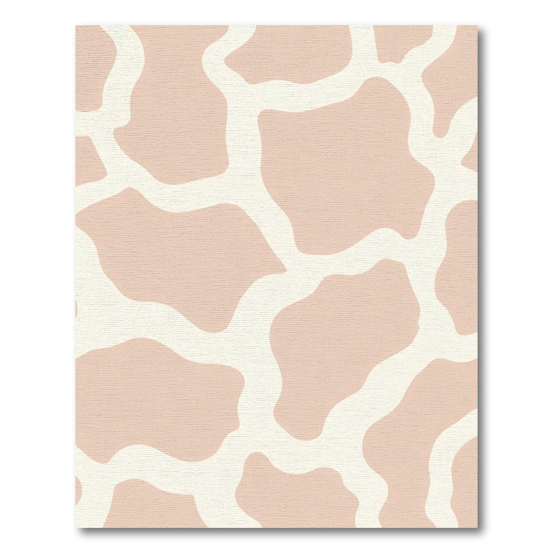 Blush Pink Giraffe Spots Rug