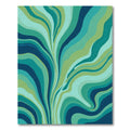 Oceanic Blue Green Swirl Rug