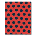Bold Red Circles Rug